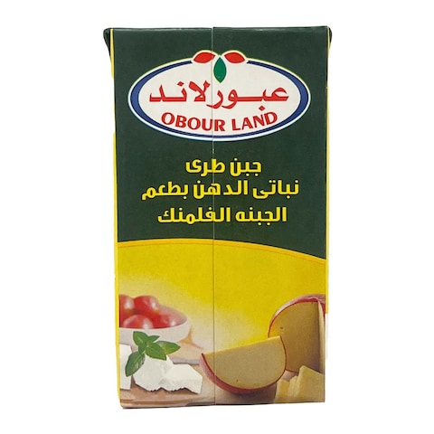 عبور لاند جبنة نباتي بطعم الفلمنك - 500 جرام