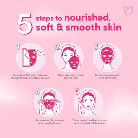 Pond&#39;s Bright Beauty Serum Sheet Mask Triple Glow 20g Pack of 3