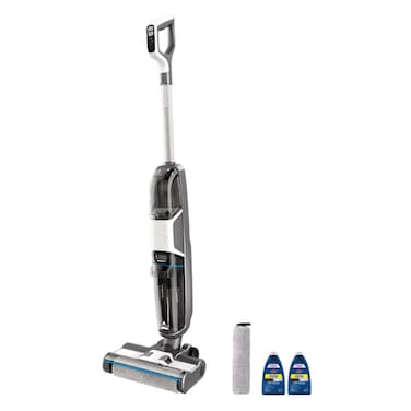Bissell Crosswave HF3 Cordless Vacuum Pro Cleaner 3598E, 0.42 L, Black and Blue, Two Tank Technology