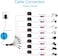 XBW Power Adapter Compatible with Security Home System Cameras, LCD Monitors,12V Wireless Router ADSL, LED Modules Light(12V 5A)