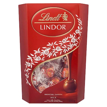 Lindt Lindor Cornet Milk Chocolate 500g