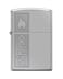 Zippo AE401308 250 Zippo Design High Polish Chrome Windproof Lighter