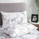 Luna Home-Queen/Double size marble design, bedding set of 6 pieces.