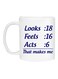 Generic Printed Coffee Mug White/Black 11Ounce