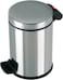 HAILO SOLID-S stainless steel + PEDAL COSMETIC BIN