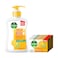 Dettol Fresh Antibacterial Hand Wash Yellow 200ml With Fresh Antibacterial Bar Soap Yellow 165g
