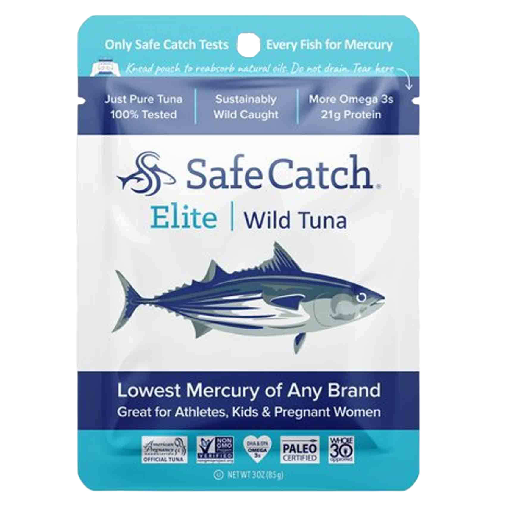 Safe Catch Tuna Pouch 85 Gram