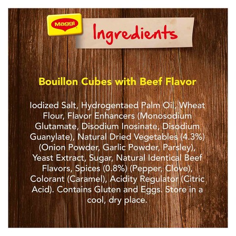 Maggi Beef Flavor Cubes - 20 gram