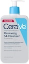 Cerave Salicylic Acid Cleanser, 16 Ounce, Renewing Exfoliating Face Wash With Vitamin D For Normal Skin, Fragrance Free