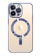 MagSafe Case Magnetic Clear Soft TPU Plating Case Wireless Charging Compatible Shockproof Camera Lens Protection For Apple iPhone 14 Pro Violet