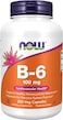 Now Supplements, Vitamin B-6 (Pyridoxine Hcl) 100 Mg, Cardiovascular Health*, 250 Veg Capsules
