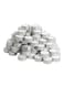 Generic 100-Piece Glimma Non-Scented Tea Light Set Silver/White