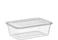 200 Pcs- Disposable Food Container With Lid-750ml
