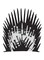 Spoil Your Wall Game Of Thrones Vinyl Wall Sticker Black 50x50cm