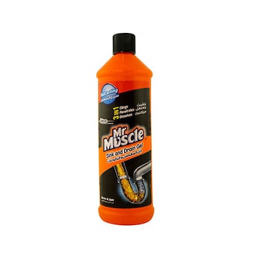 Mr Muscle Hydraulique Gel 3en1 - Pack De 2 X 1000 Ml - Débouchant Puissant
