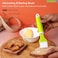 Royalford Kitchen Brush - Marinating And Basting Brush With Ergonomically Designed Polymer Handle - Nylon Bristles Helps To Glaze Marinade Over Food Evenly