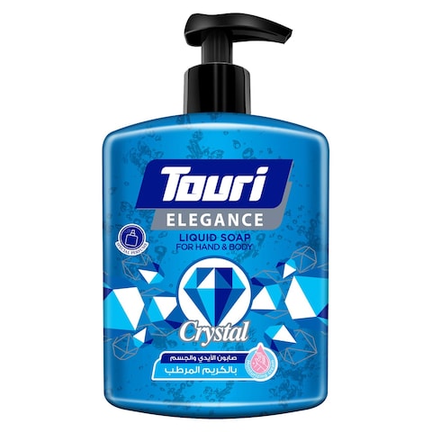 Touri Elefance Liquid Soap Hand And Body Crystal 500 Ml