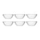 Pasabahce Habitat Bowl Clear 13cm 6 PCS