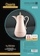 Royalford Daaria Glass Vacuum Flask Cream 1.0 Liter