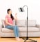 Technomounts Mobile Stand Tripod Lazy Tablet Stand  Universal Phone Stand Tablet Holder for 3.5-12.5 Inch (Black)