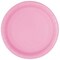 Party Time 12-Pieces 9&quot; Pink Paper Plate Disposable Tableware for Wedding Birthday Anniversary Themed Party Occasion Party Supplies