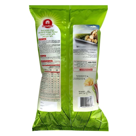 Carrefour Salt And Vinegar Potato Chips 170G