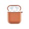 WIWU Calfskin Genuine Leather Airpods Case - Brown