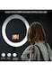 Andoer Led Video Light Dimmable Photography Ring Fill Light 18Inch Black