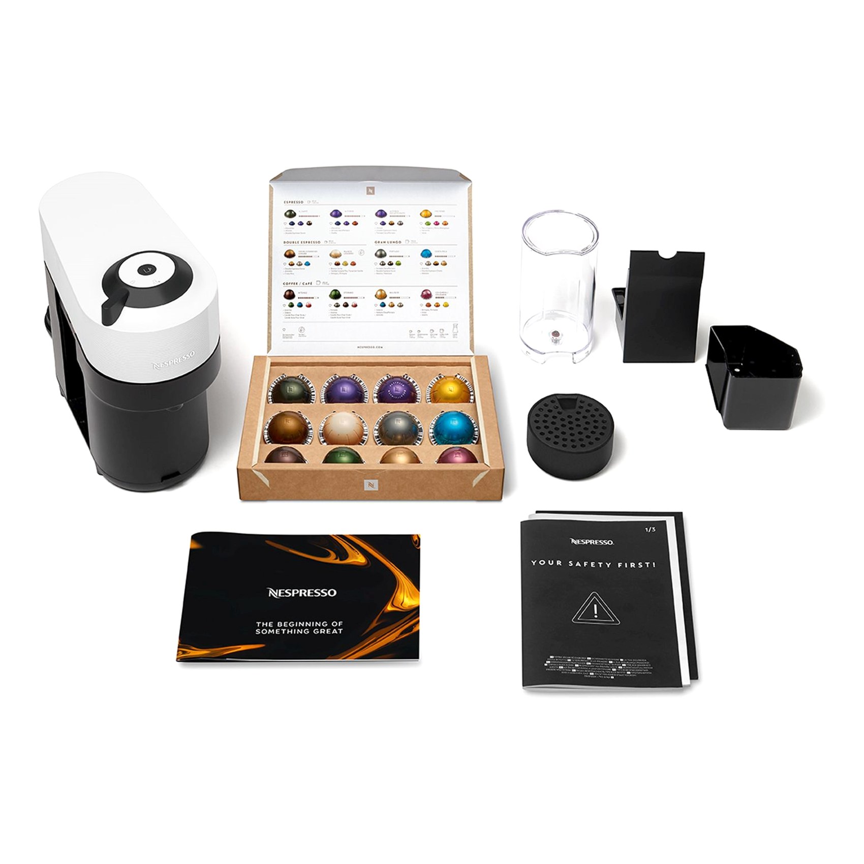 Nespresso Vertuo Pop Coffee Maker Coconut White