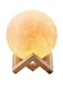 Zitrok 3D LED Moon Night Table Lamp White/Beige 15centimeter