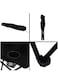 ALSAQER-Camping Chair/Picnic chair/Out Door Chair  Hand Support with Cup Holder with Carry Bag(Black)