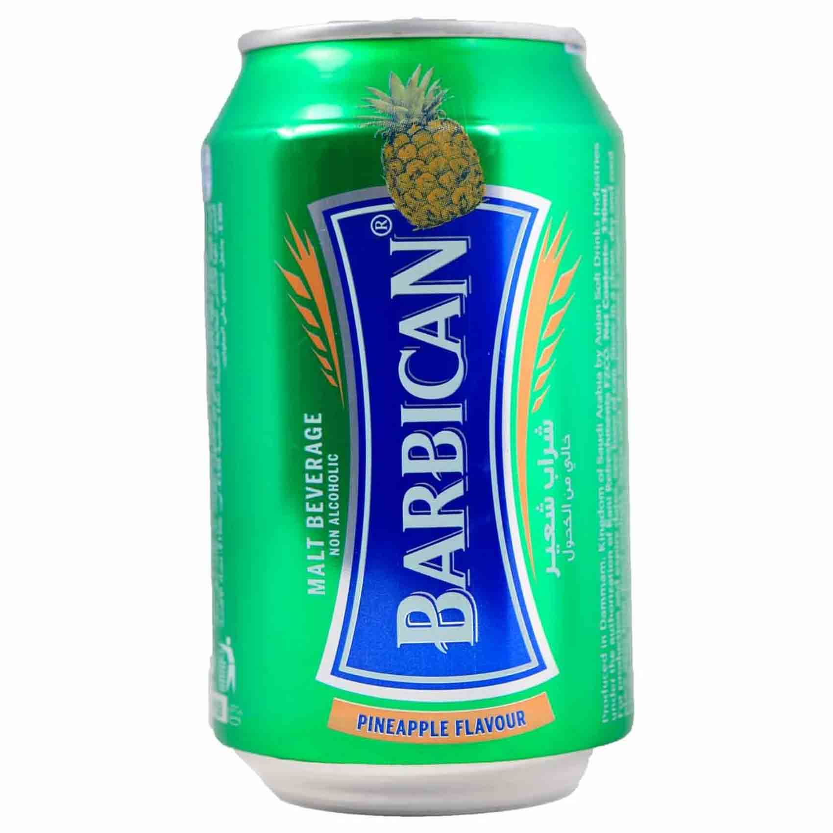 Barbican Malt Beverage Pineapple Flavor 330 Ml