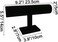 Generic Black Velvet T-Bar Bracelet Necklace Jewelry Display Stand For Home Organization