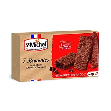 St Michel Brownies Chocolate 210GR