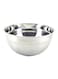 Almufarrej Stainless Steel Mixing Bowl Silver 28centimeter