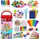 Generic Arts And Crafts Supplies Jar For Kids Craft Art Supply Kit For Toddlers &amp; All Age Group - All In One D.I.Y. Crafting School Supplies Arts Set Christmas Crafts For Kids