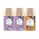 Glade Automatic Air Freshener Refill 2 Lavender &amp; Vanilla + 1 Elegant Amber &amp; Oud 269mlx3 Pieces