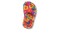 Luau Decor Flip Flop Plastic Divided Tray 16in 1 pc