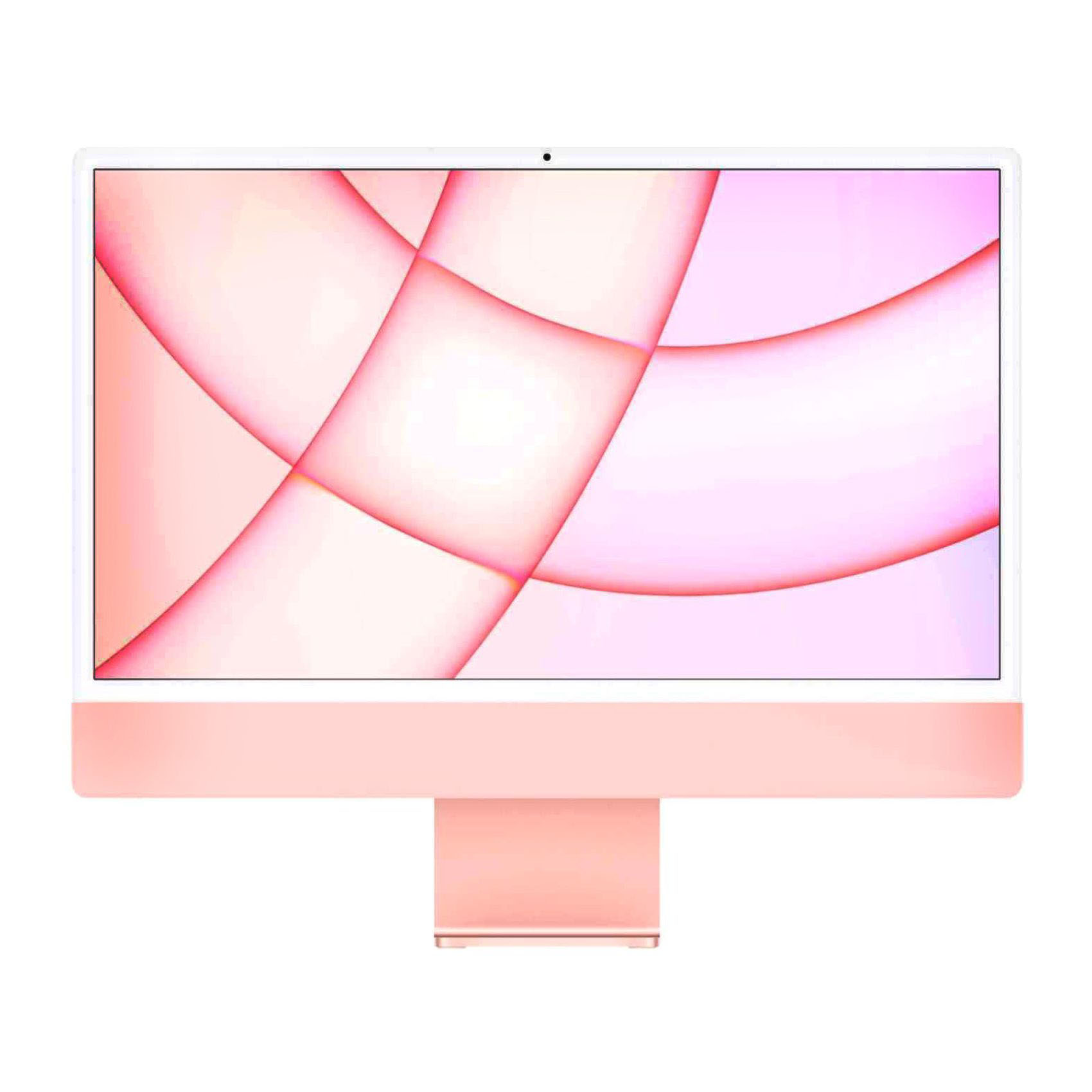 Apple iMac M1 With 4.5K Retina 24-Inch Display 8GB RAM 512GB SSD 8 Core GPU English Pink