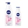 NIVEA Even Tone Body Lotion Natural Glow UV Protection 400ml + 250ml