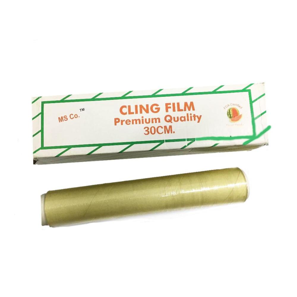 Buy Clean & Cling Film Plastic Food Wrap Roll PVC 30 cm Online ...