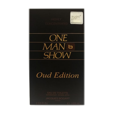 Jacques Bogart One Man Show Oud Edition Eau De Toilette Black 100ml