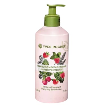 Yves Rocher Raspberry And Peppermint Body Lotion 390ml