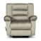 In House Velvet Classic Recliner Chair - Light Beige - Nice 02