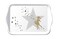 Ambiente Melamine Tray Make A Wish - 13X21cm