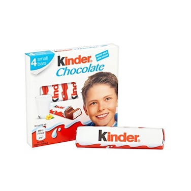 Kinder Barettes Chocolate 4 Bars 50GR