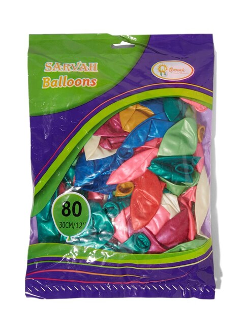 SARVAH Pack Of 80 Party Balloon 12inch