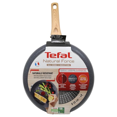 Tefal Natural Force Fry Pan G2660602 Grey 28cm