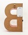 LED Marquee Letter Light Sign Wooden Red (B) 25cm