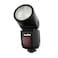 Godox-V1N Professional Camera Flash Speedlite Speedlight Round Head Wireless 2.4G Fresnel Zoom for Nikon D5300 D750 D850 D7100 Z7Cameras Camcorder for Wedding Portrait Studio Photography